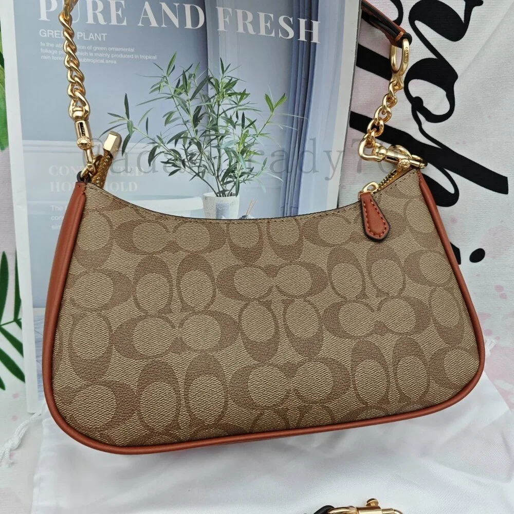 Coach Teri shoulder bag brown